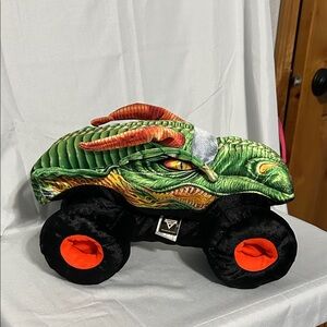 2017 Monster Jam Truckin Pals Dragon Stuffed Plush Monster Truck 13"
